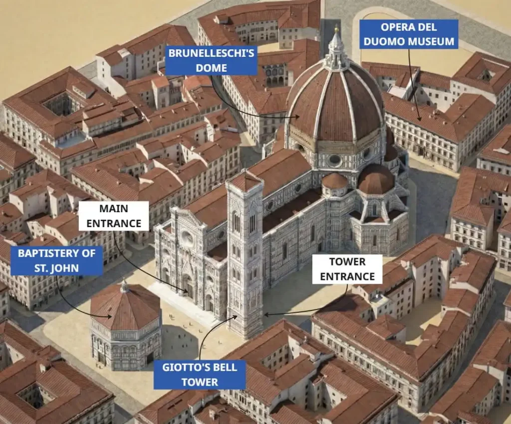 Duomo Florence Map